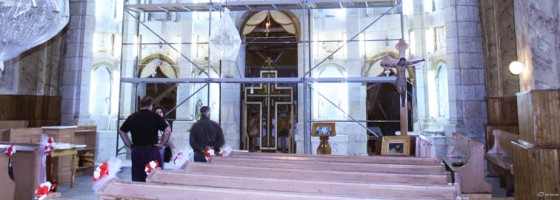 Seini - Biserica Sf Arh Mihail si Gavril-Lucrari de restaurare-foto2